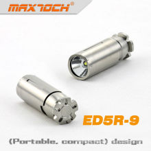 MAXTOCH ED5R-9 Edelstahl 320 Lumen Cree LED-Taschenlampe Schlüsselanhänger